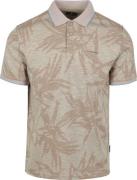 State of Art Poloshirt Faded Leaf Beige