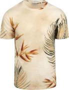 No-Excess T-Shirt Crewneck Print Ecru