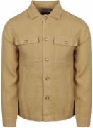 Suitable Linnen Overshirt Beige