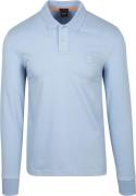 BOSS Passerby Polo Licht blauw