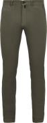 Pierre Cardin Chino Castres Olijfgroen