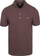 Lyle and Scott Polo Plain Espresso