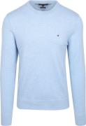 Tommy Hilfiger Pullover Cotton Kashmir Lichtblauw