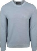 Marc O'Polo Pullover Heavy Piqué Lichtblauw