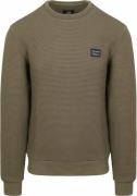 Petrol Pullover Structure Olive