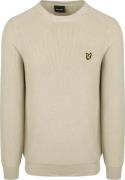 Lyle & Scott Rib Pullover Greige