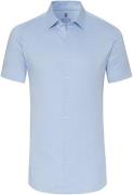 Desoto Short Sleeve Jersey Overhemd Lichtblauw