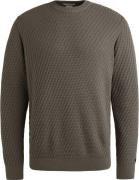 Cast Iron Trui Knitted Antraciet