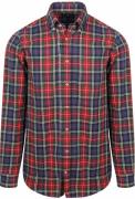 Suitable Overhemd Flanel Checks Rood