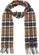 Suitable Sjaal Ruit Merino Wol Beige -