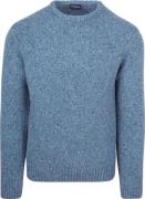 Suitable Trui Donnegal Tweed Eco Wool Blauw