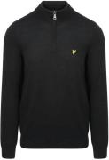 Lyle & Scott Half Zip Pullover Zwart