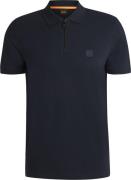 BOSS Passerzip Half Zip Polo Navy