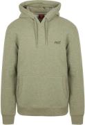 Superdry Hoodie Essential Faded Sage Groen