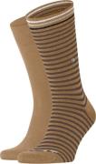 Burlington Everyday 2-Pack Strepen Beige
