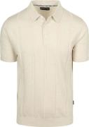 Barbour Wellburn Knitted Polo Ecru