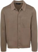 Marc O'Polo Knitted Overshirt Taupe
