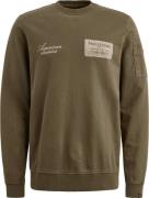 PME Legend Sweater Logo Olive