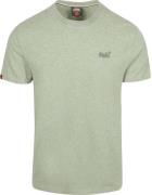 Superdry Essential T-Shirt Melange Groen