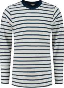 Dstrezzed Trui Strepen Donkerblauw