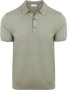 Profuomo Poloshirt Luxury Basic Groen