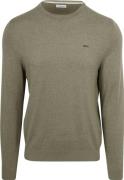 McGregor Trui Cotton Cashmere Olivine