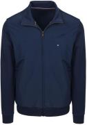 Tommy Hilfiger Cardigan Mix Intechno Jas Navy