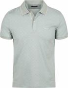 NZA Polo Goora Jacquard Mist Groen
