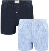 Levi's Woven Boxershorts 2-Pack Blauw