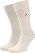 Tommy Hilfiger Classic 2-Pack Sokken Sand 145