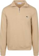 Lacoste Pullover Zipper Geel