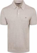 Tommy Hilfiger Knitted Polo Beige