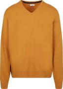 McGregor Trui Merino Blend V-Hals Geel