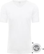 Alan Red T-shirt Oxford Wit