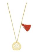 Diamond Point Geelgouden collier Marigold