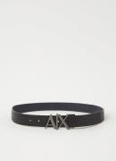 Armani Exchange Riem van leer