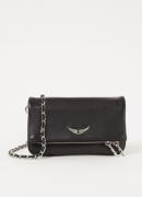 Zadig&Voltaire Rock Nano XS clutch van leer