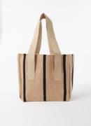 ferm LIVING Yard Picnic Bag shopper met streepprint