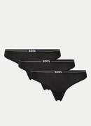 HUGO BOSS String met logo in 3-pack