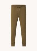 HUGO BOSS Tapered fit joggingbroek met logo en steekzakken