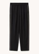 Reiss Remi high waist straight fit trackpants met steekzakken