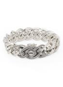 Buddha to Buddha Nathalie Small schakelarmband van zilver