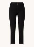 MAC Jeans Dream mid waist slim fit cropped jeans met ritsdetail