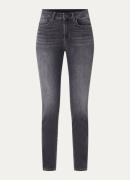 Liu Jo High waist skinny jeans met strass-decoratie