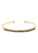 Gas Bijoux Lyre bangle verguld