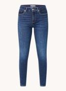 Tommy Hilfiger Mid waist skinny jeans met donkere wassing