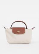 Longchamp Le Pliage Original handtas met leren details