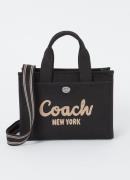 Coach Cargo handtas met logoborduring en afneembare schouderriem