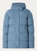 Elvine Bror REC- puffer jack met waterafstotende coating en capuchon