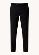 Oscar Jacobson Denz slim fit pantalon van wol met steekzakken